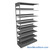 Legal File Shelving, 42" W x 15" D x 76.25" H, Single-Sided Adder Unit
