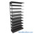 Legal File Shelving, 48" W x 15" D x 97.25" H, Single-Sided Adder Unit