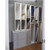 Art Storage Racks, 36" D x 115.25" H, 2 Adjustable Shelfs