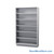Commercial Stainless Steel Shelving, 48" W x 24" D x 83.75" H, Flat Top