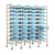 Surgical Instrument Rack, 53" W, 3 Shelving Columns