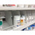 Sliding Pharmacy Shelves, 100" W x 46" D x 83.75" H