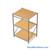 Wide Span Storage Racks, 60" W x 48" D x 87" H, No Decking, Without Foot Plates