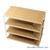 Bulk Storage Racks, 96" W x 48" D x 84" H, Angle Beam, Particle Board Decking