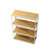 Bulk Storage Racks, 96" W x 48" D x 120" H, Angle Beam, Steel Decking