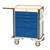 Aluminum and Steel Anesthesia Carts, 32" W x 25" D x 40" H, 3 Small, 1 Medium, 1 Large, Key Lock, 110-DB