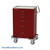 Hospital Crash Cart, 46" High, Three 3", Two 6", One 9" Drawers, 4" Chrome Plated Handle, Aluminum