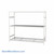 Wide Span Shelving, 96" W x 36" D x 87" H, Open - Starter, Heavy-Duty (12-Gauge), Wire, 3 Adjustable Levels