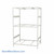 Wide Span Shelving, 48" W x 36" D x 75" H, Open - Starter, Medium-Duty (14-Gauge), No Decking, 3 Adjustable Levels