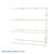 Wide Span Shelving, 72" W x 36" D x 99" H, Open - Adder, Medium-Duty (14-Gauge), No Decking, 4 Adjustable Levels