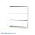 Wide Span Shelving, 72" W x 24" D x 87" H, Open - Adder, Heavy-Duty (12-Gauge), Wire, 4 Adjustable Levels