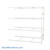 Wide Span Shelving, 72" W x 48" D x 99" H, Open - Adder, Medium-Duty (14-Gauge), No Decking, 4 Adjustable Levels