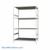 Wide Span Shelving, 48" W x 36" D x 75" H, Open - Starter, Medium-Duty (14-Gauge), Steel, 4 Adjustable Levels