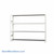 Wide Span Shelving, 96" W x 18" D x 75" H, Open - Starter, Heavy-Duty (12-Gauge), Steel, 4 Adjustable Levels