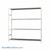 Wide Span Shelving, 72" W x 24" D x 99" H, Open - Starter, Medium-Duty (14-Gauge), Steel, 4 Adjustable Levels