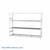Wide Span Shelving, 96" W x 24" D x 75" H, Open - Starter, Heavy-Duty (12-Gauge), Wire, 4 Adjustable Levels