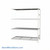 Wide Span Shelving, 72" W x 36" D x 87" H, Open - Adder, Heavy-Duty (12-Gauge), Wire, 4 Adjustable Levels