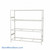 Wide Span Shelving, 72" W x 24" D x 75" H, Open - Starter, Heavy-Duty (12-Gauge), No Decking, 4 Adjustable Levels