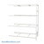 Wide Span Shelving, 72" W x 36" D x 99" H, Open - Adder, Heavy-Duty (12-Gauge), No Decking, 4 Adjustable Levels