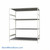 Wide Span Shelving, 72" W x 48" D x 87" H, Open - Adder, Heavy-Duty (12-Gauge), Steel, 4 Adjustable Levels