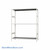 Wide Span Shelving, 60" W x 24" D x 75" H, Open - Starter, Medium-Duty (14-Gauge), Wire, 3 Adjustable Levels