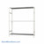 Wide Span Shelving, 72" W x 24" D x 87" H, Open - Starter, Medium-Duty (14-Gauge), Wire, 3 Adjustable Levels