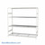 Wide Span Shelving, 72" W x 36" D x 99" H, Open - Starter, Medium-Duty (14-Gauge), Wire, 4 Adjustable Levels
