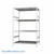 Wide Span Shelving, 48" W x 36" D x 75" H, Open - Starter, Medium-Duty (14-Gauge), Wire, 4 Adjustable Levels