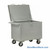 Rolling Box Cart, 60" W x 30" D, Sheet Steel Sides, 6" Molded Rubber Casters, Includes Lid w/ Padlock Loop