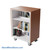 Rolling Book Cart, 38" W x 43" H, Top & Sides Laminate