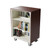 Rolling Book Cart, 36" W x 43" H, Laminate Top