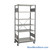 Metal Shelves on Wheels, 36" W x 24" D x 70" H