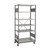Metal Shelves on Wheels, 42" W x 18" D x 70" H