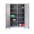 Industrial Cabinet, 60" W x 75" H, Extra Heavy Duty 14-Gauge Steel, No Drawers, Professional Digital Lock