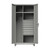 Utility Storage Cabinet, 36" W x 78" H, 4 Drawers, 4 Shelves, Professional Digital Lock