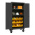 Rolling Cabinet with Storage Bins, 36" W, 2 Shelves