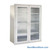 Recessed Stainless Steel Cabinet, 48" W x 24" D x 72" H, Key Lock