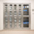 Recessed Stainless Steel Cabinet, 24" W x 18" D x 60" H