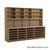 Pharmacy Cabinets, 108" W x 26" D, 9" Wide - Option 3