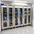 Stainless Steel Medical Cabinet, 48" W x 24" D x 92" H, Key Lock