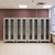 Stainless Steel Medical Cabinet, 24" W x 18" D x 92" H, Key Lock