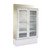 Stainless Steel Medical Cabinet, 36" W x 18" D x 84" H, Key Lock