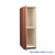 Instrument Storage Cabinets, 27" W, Two 38.75"H Compartments, Laminate Doors Swinging Left