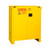 Flammable Storage Cabinet, 23" W x 18" D x 35" H, 12 gallons Capacity, Manual Door