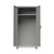 Metal Wardrobe Cabinet, 36" W x 78" H, Padlock HASP