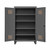 Weatherproof Outdoor Storage Cabinet, 36" W x 78" H, 4 Shelves