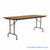 Wood Laminate Folding Tables, 72" W x 30" D, Rectangular