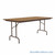 Wood Laminate Folding Tables, 72" W x 36" D, Rectangular