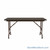 Adjustable Folding Tables, 72" W x 36" D