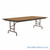 Height Adjustable Folding Tables, 72" W x 36" D
